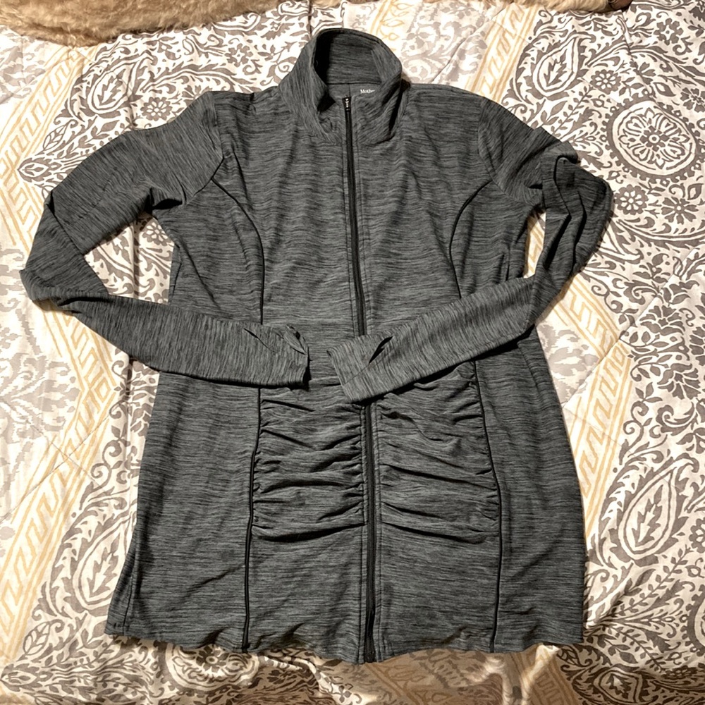 Motherhood Maternity zip active jacket